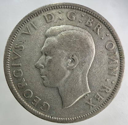 1943 George VI Half-Crown Silver Coin | Fine Collectable Grade