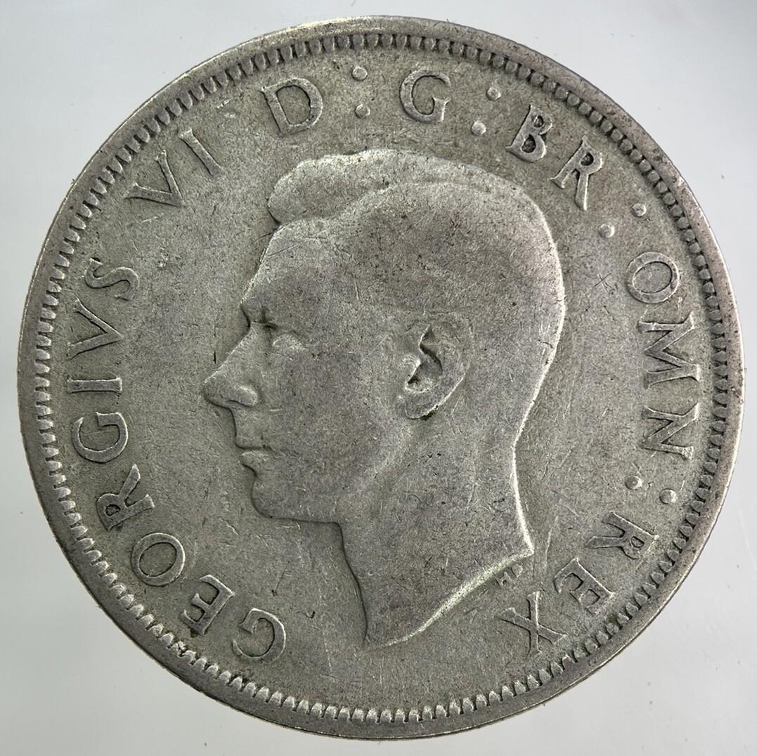 1946 George VI Half-Crown Silver Coin | Fine Collectable Grade