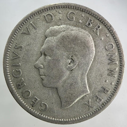 1946 George VI Half-Crown Silver Coin | Fine Collectable Grade
