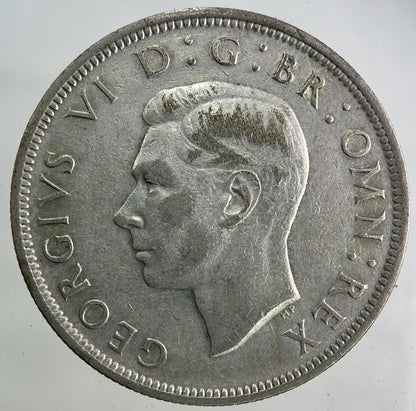 1946 George VI Half-Crown Silver Coin | Fine Collectable Grade