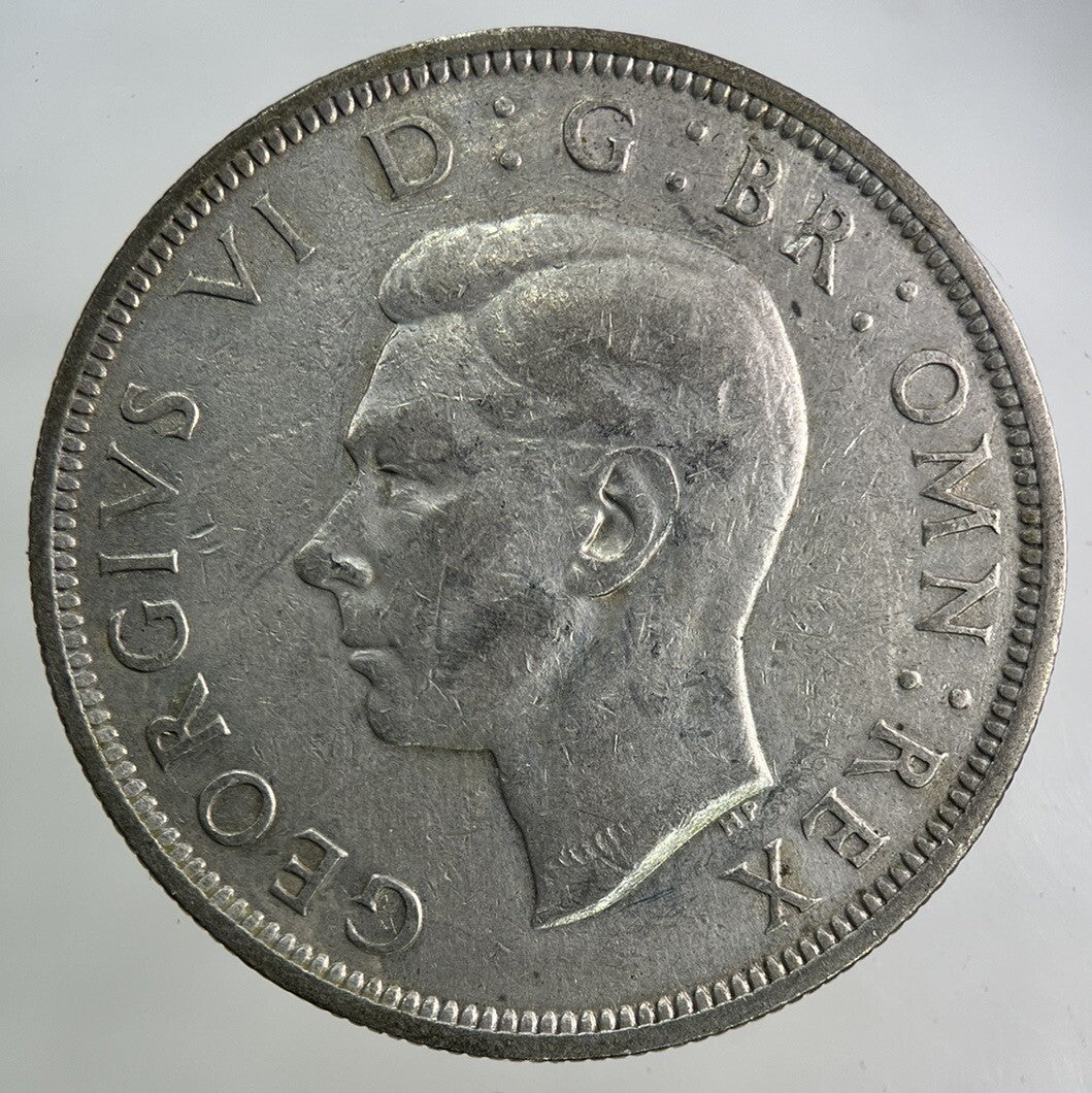 1940 George VI Half-Crown Silver Coin | Fine Collectable Grade