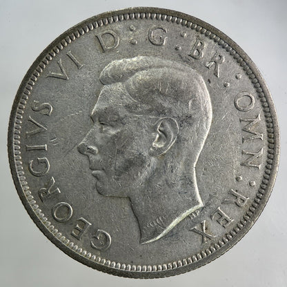 1940 George VI Half-Crown Silver Coin | Fine Collectable Grade