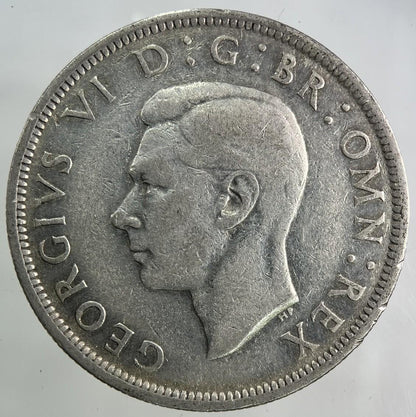1937 George VI Half-Crown Silver Coin | Fine Collectable Grade