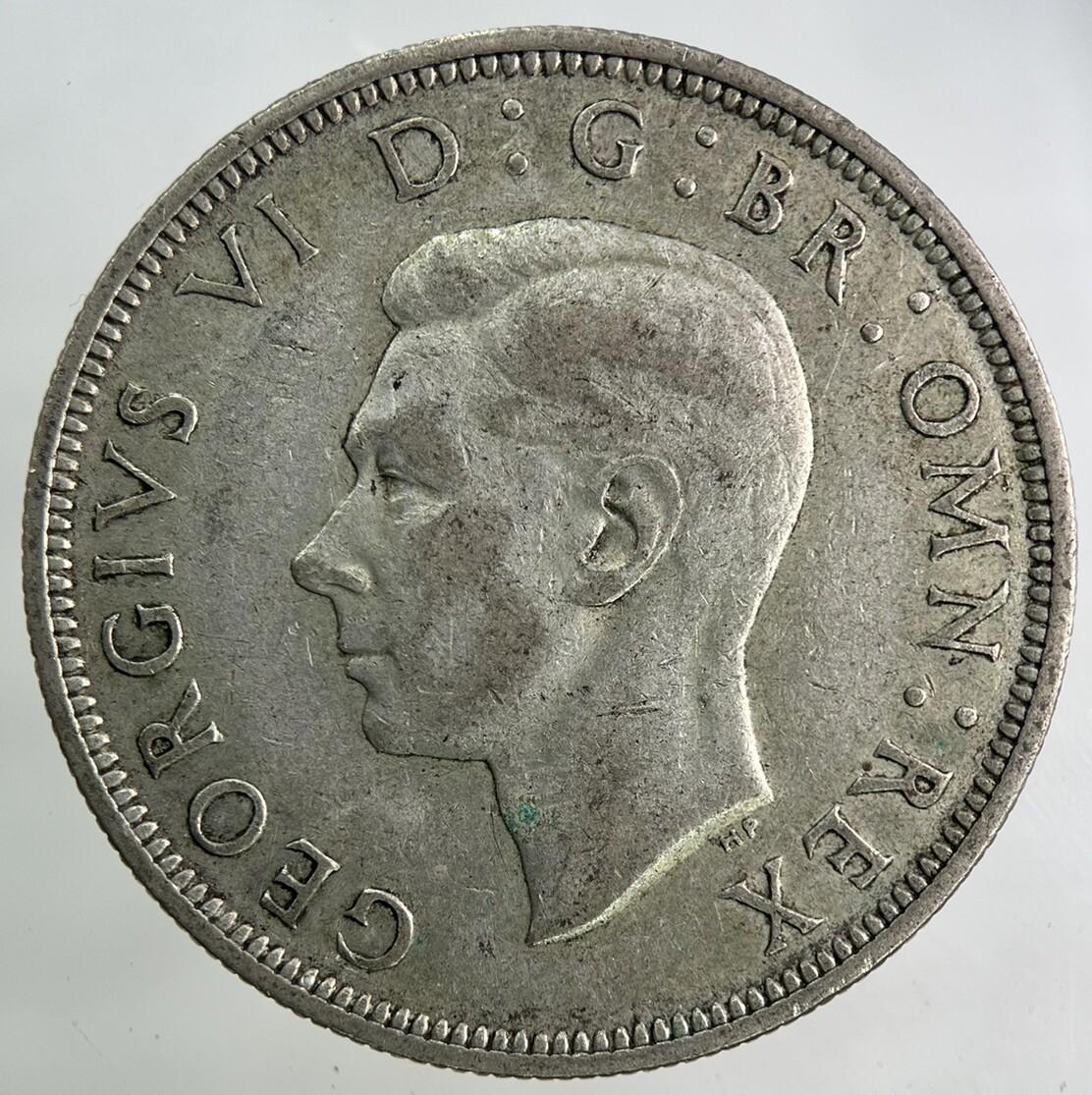 1939 George VI Half-Crown Silver Coin | Fine Collectable Grade