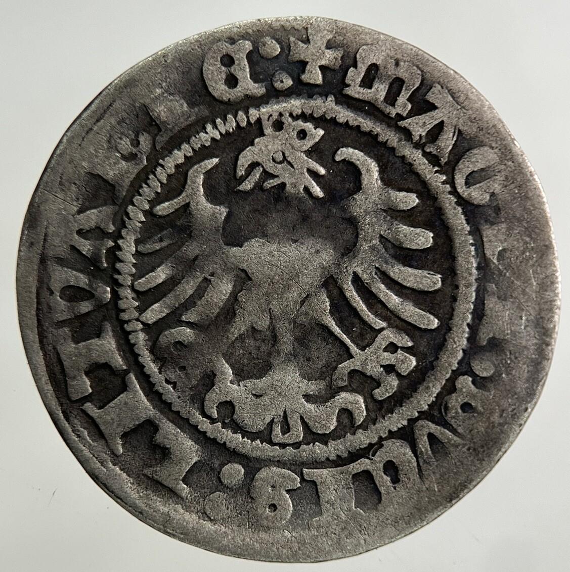 1518 Lithuania / Poland Half Groschen Silver Coin | Collectable Grade