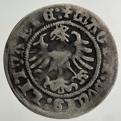 1518 Lithuania / Poland Half Groschen Silver Coin | Collectable Grade