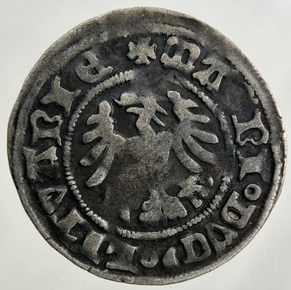 1495-1506 Lithuania / Poland Half Groschen Silver Coin | Collectable Grade