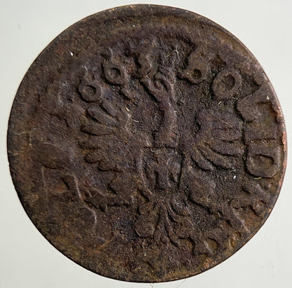 1663 Poland 1 Solidus Soldi Coin | Collectable Grade