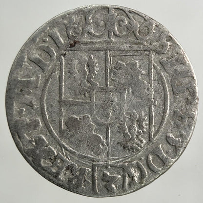1625 Poland 1/24 Taler Sigmund III 3 Krenzer Silver Coin | Collectable Grade