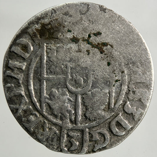 1622 Poland 1/24 Taler Sigmund III 3 Krenzer Silver Coin | Collectable Grade