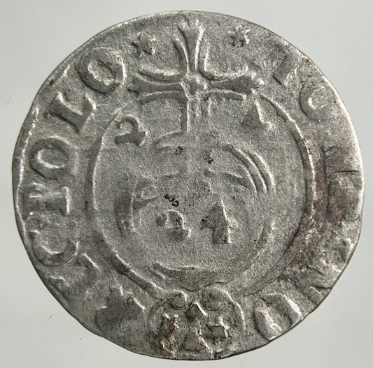 1624 Poland 1/24 Taler Sigmund III 3 Krenzer Silver Coin | Collectable Grade