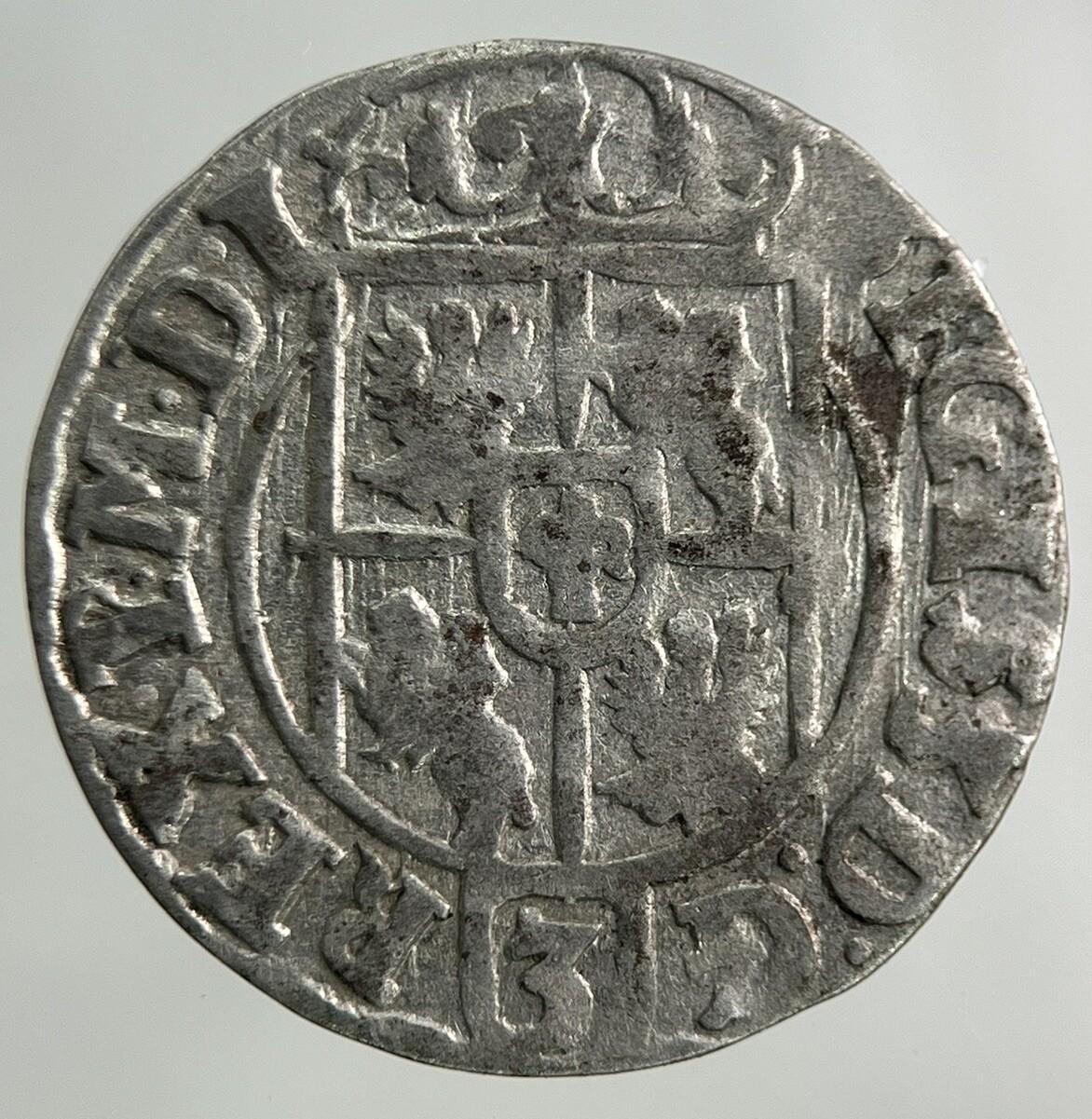 1624 Poland 1/24 Taler Sigmund III 3 Krenzer Silver Coin | Collectable Grade
