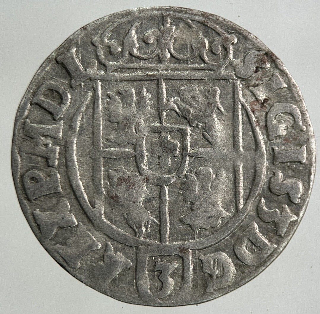 1623 Poland 1/24 Taler Sigmund III 3 Krenzer Silver Coin | Collectable Grade