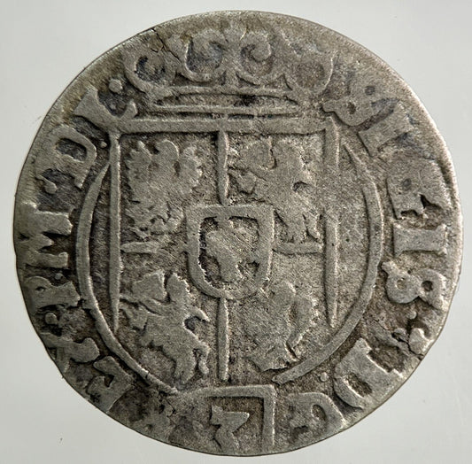 1625 Poland 1/24 Taler Sigmund III 3 Krenzer Silver Coin | Collectable Grade