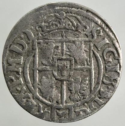 1622 Poland 1/24 Taler Sigmund III 3 Krenzer Silver Coin | Collectable Grade