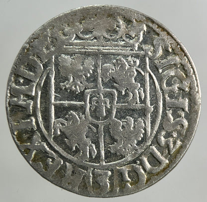 1620 Poland 1/24 Taler Sigmund III 3 Krenzer Silver Coin | Collectable Grade