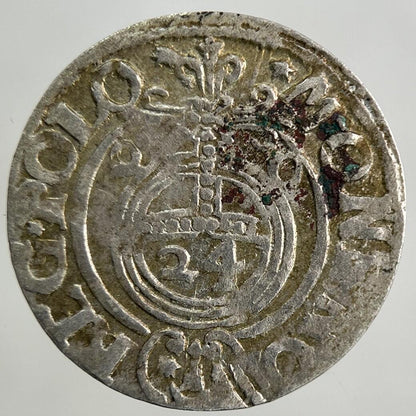 1620 Poland 1/24 Taler Sigmund III 3 Krenzer Silver Coin | Collectable Grade