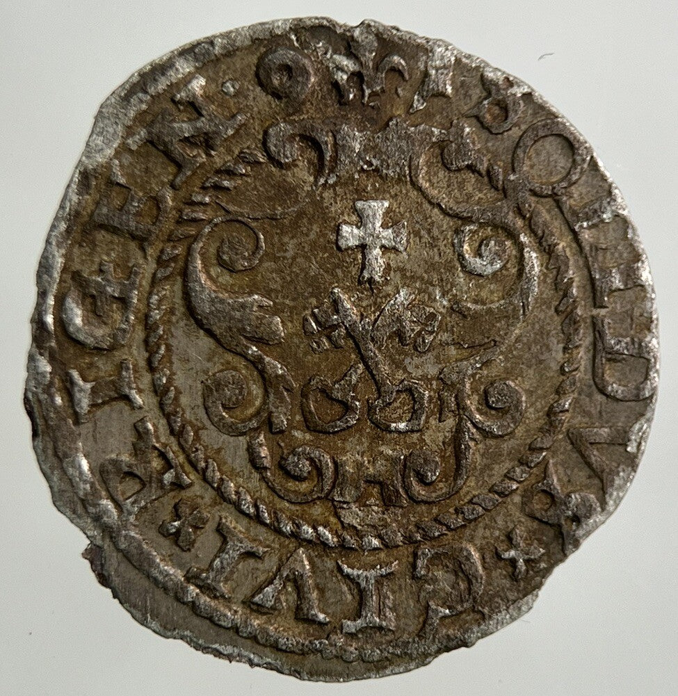 Poland Sigmund III Solidus Schilling Silver Coin | Fine Collectable Grade