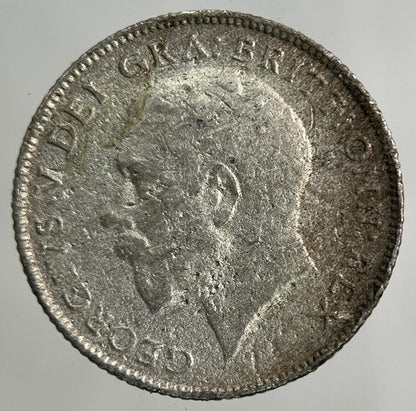1921 George V Sixpence Silver Coin | Collectable Grade