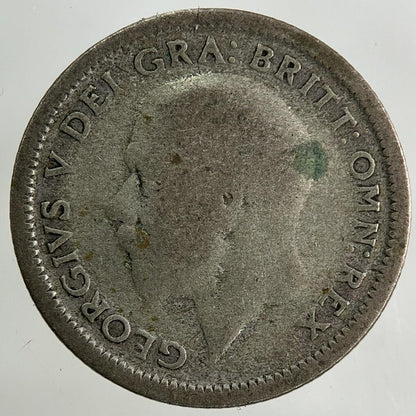 1926 George V Sixpence Silver Coin | Fair Grade