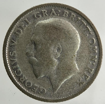 1924 George V Sixpence Silver Coin | Fair Grade