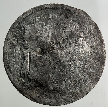 1817 George III 3rd Sixpence Silver Coin | Fair Grade