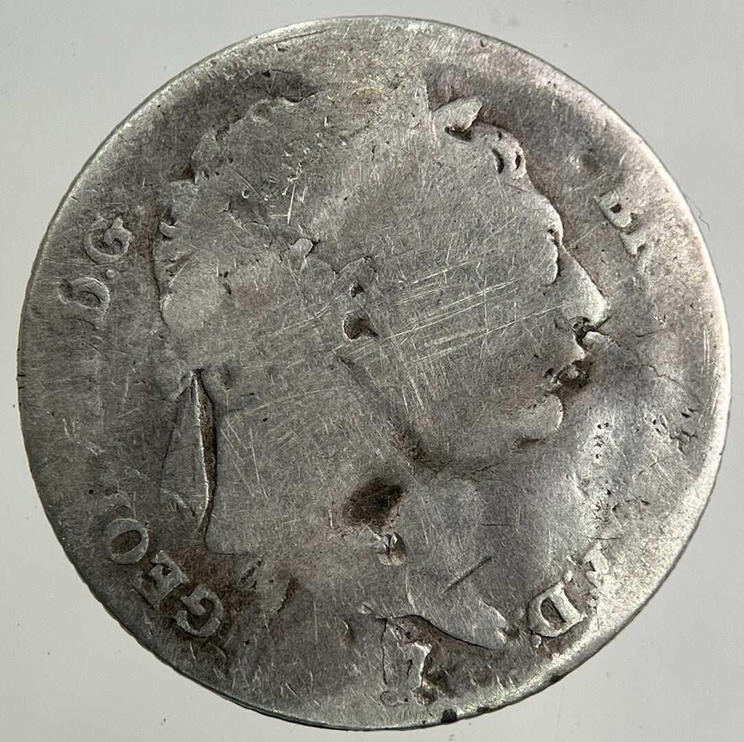1817 George III 3rd Sixpence Silver Coin | Fair Grade