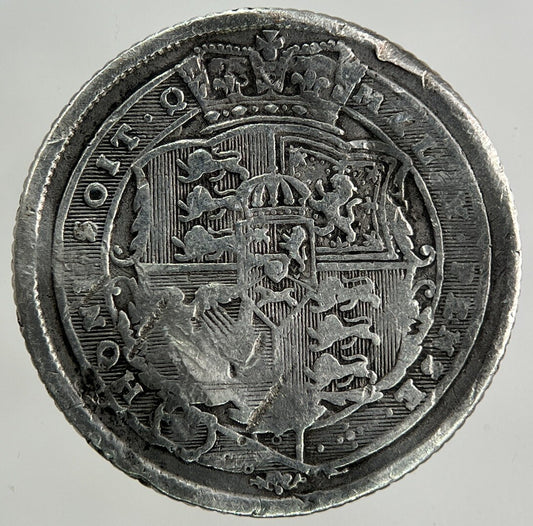 1817 George III 3rd Sixpence Silver Coin | Collectable Grade