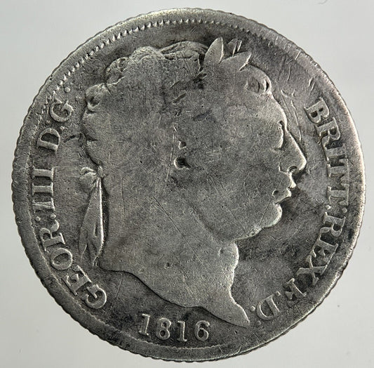 1816 George III 3rd Sixpence Silver Coin | Collectable Grade