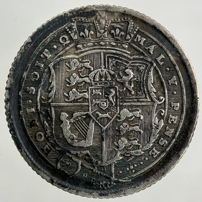 1816 George III 3rd Sixpence Silver Coin | Fine Collectable Grade