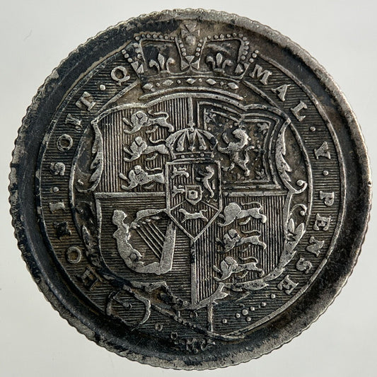 1816 George III 3rd Sixpence Silver Coin | Fine Collectable Grade