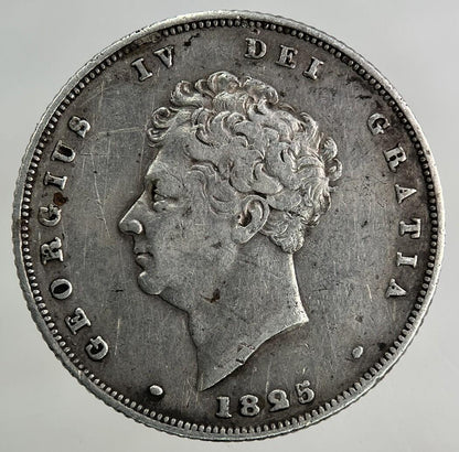1825 George IV Shilling Silver Coin | Fine Collectable Grade