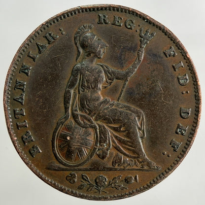 1838 Victoria Farthing Coin | Very High Grade