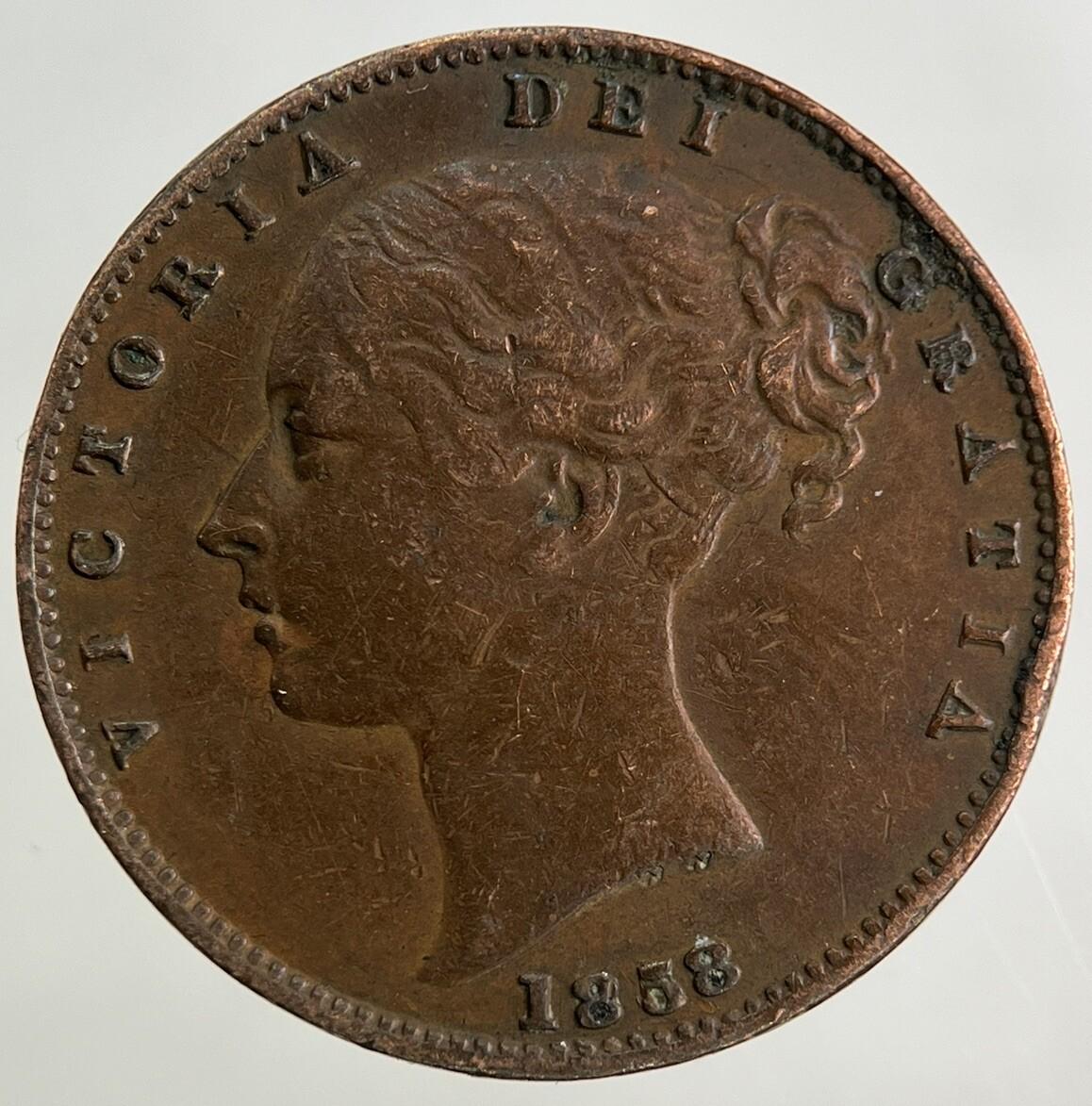 1838 Victoria Farthing Coin | Very High Grade