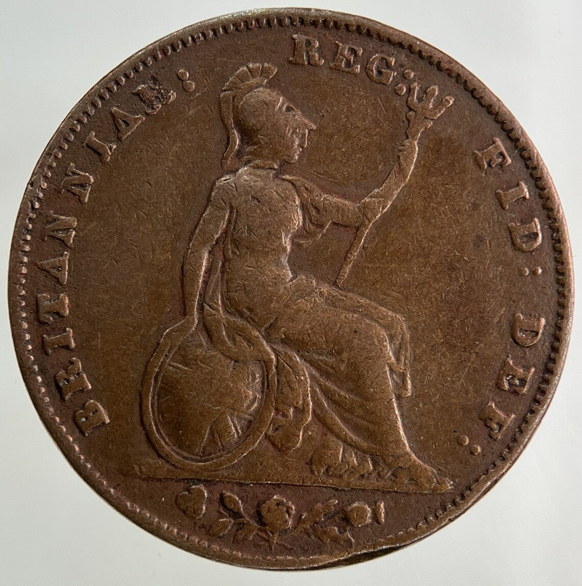 1858 Victoria Farthing Coin | Collectable Grade