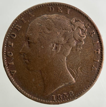 1858 Victoria Farthing Coin | Collectable Grade