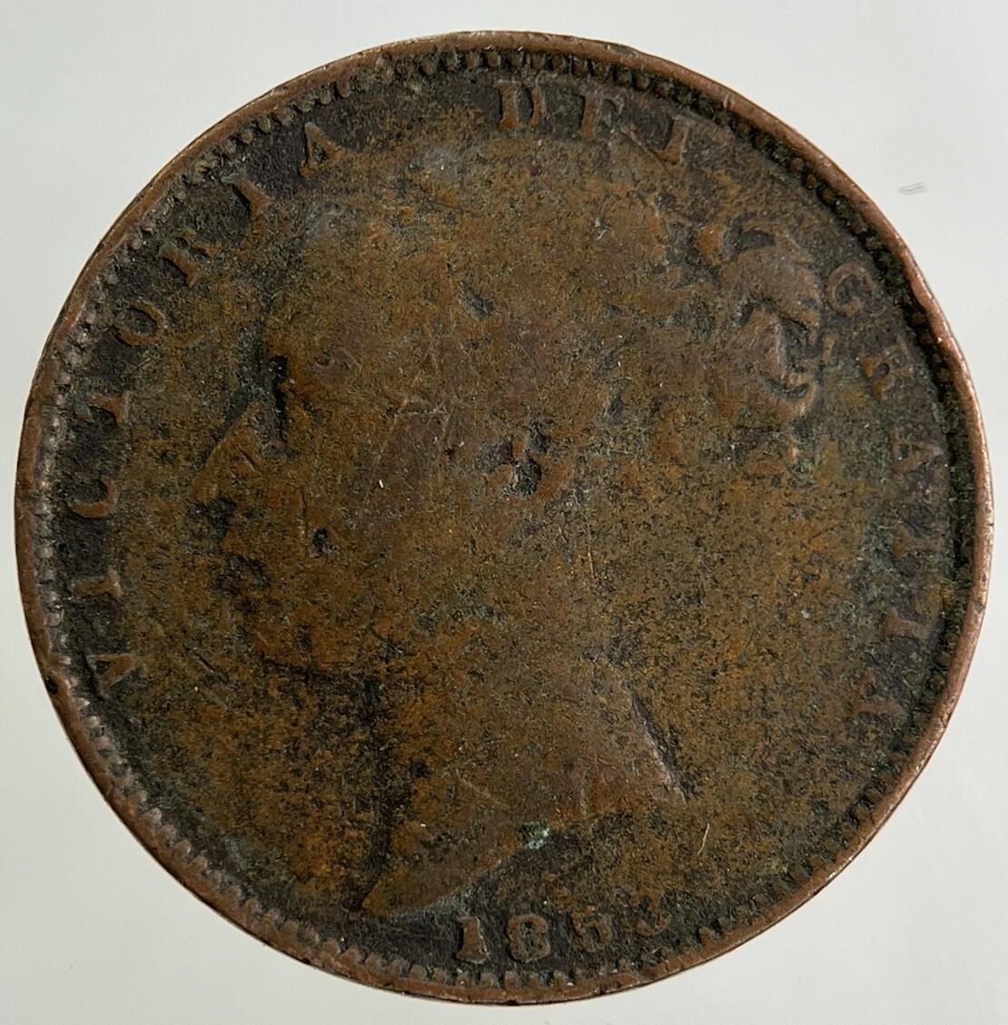 1853 Victoria Farthing Coin | Collectable Grade