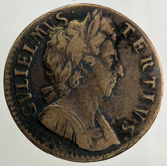 1697 William III 3rd Farthing Coin | Fine Collectable Grade