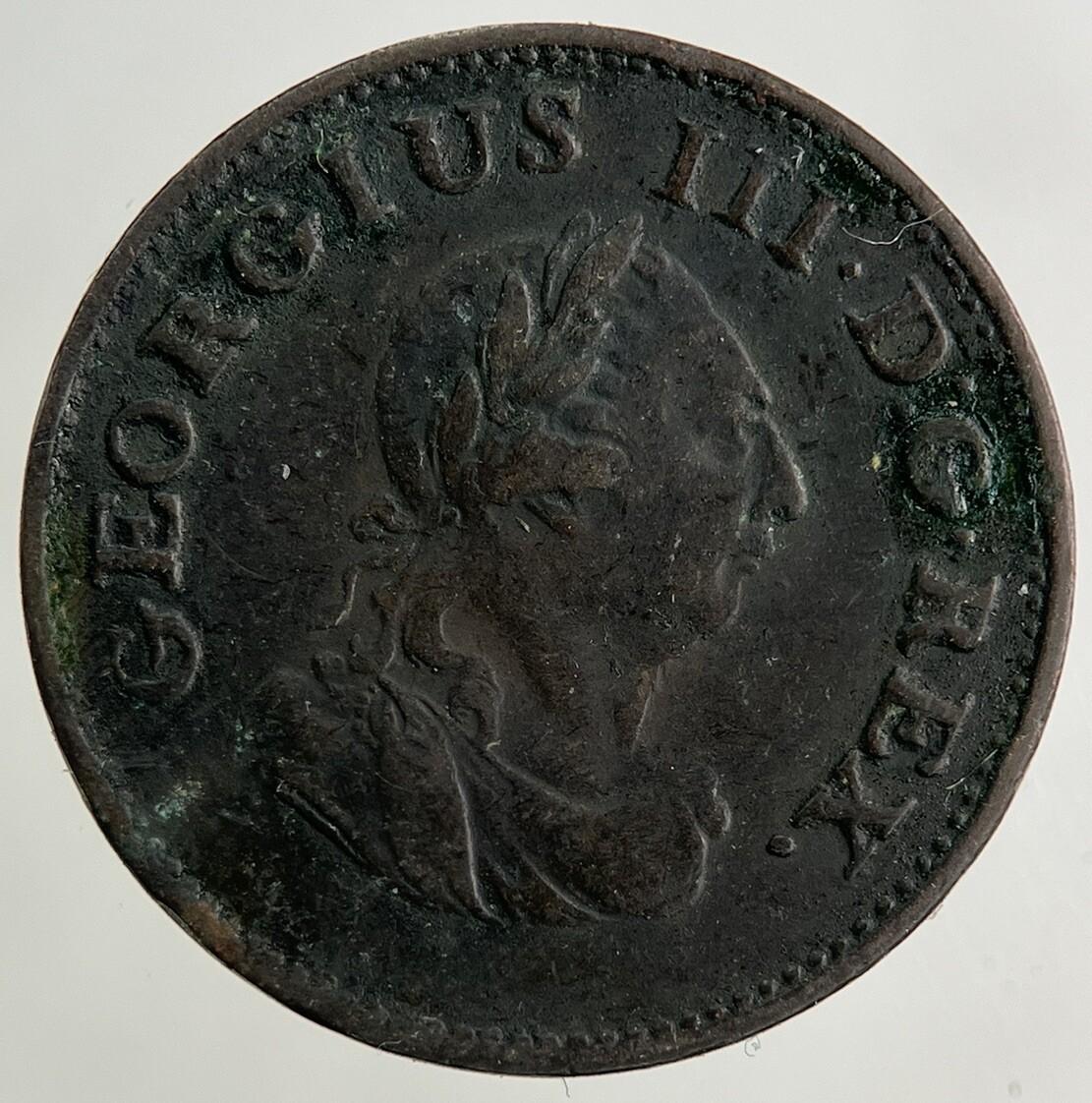 1806 Irish Farthing Coin | Very High Grade