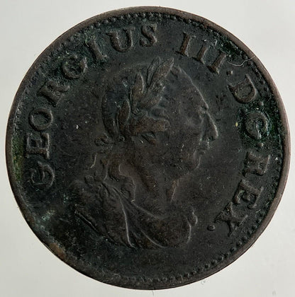 1806 Irish Farthing Coin | Very High Grade