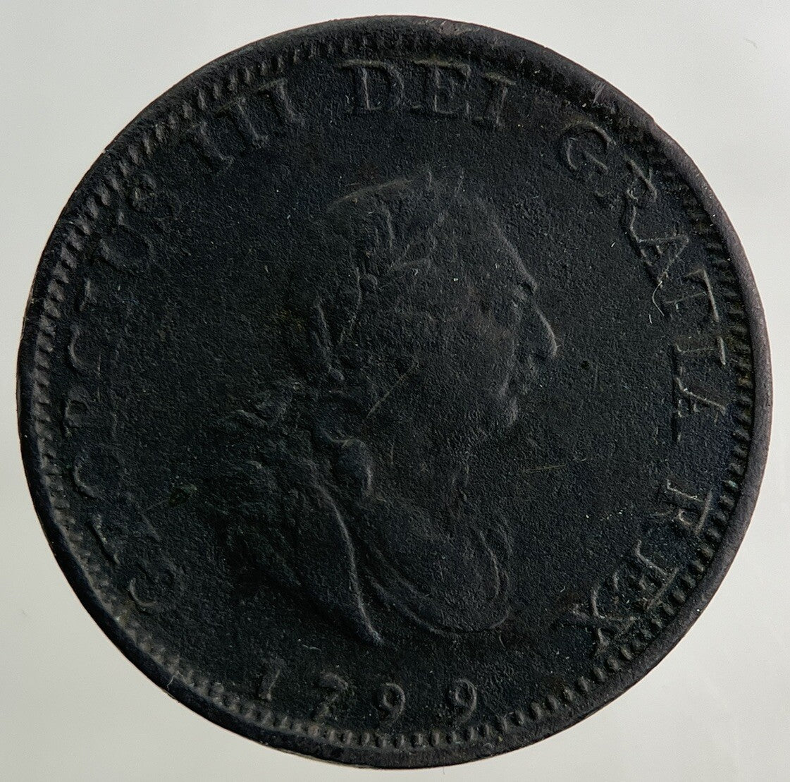 1799 George III 3rd Farthing Coin | Fine Collectable Grade
