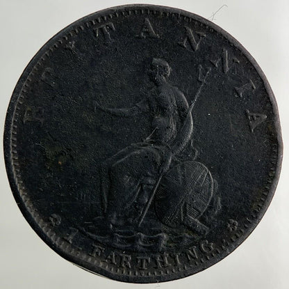 1799 George III 3rd Farthing Coin | Fine Collectable Grade
