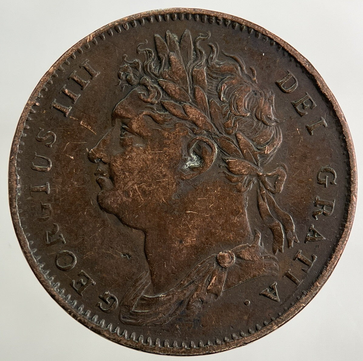 1822 George IV Farthing Coin | Fine Collectable Grade