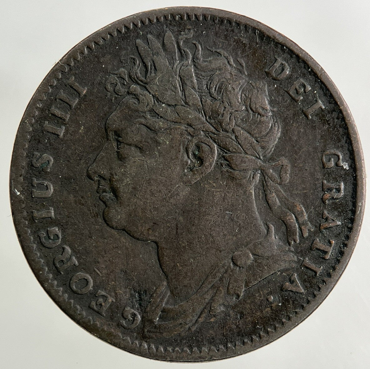 1822 George IV Farthing Coin | Fine Collectable Grade