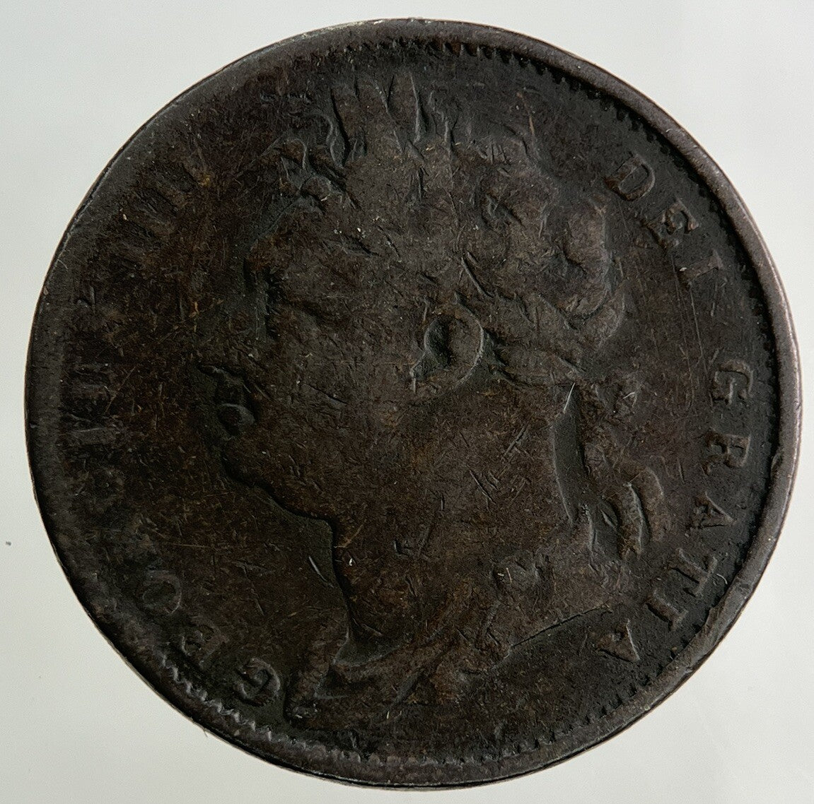 1821 George IV Farthing Coin | Collectable Grade