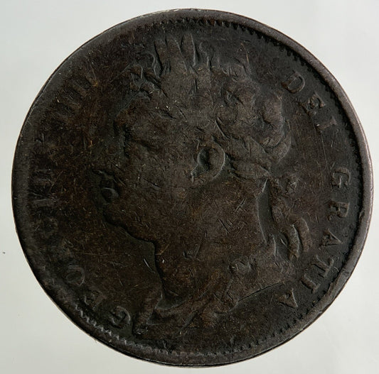 1821 George IV Farthing Coin | Collectable Grade