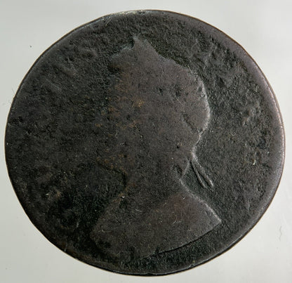 1733 George II 2nd Farthing Coin | Collectable Grade