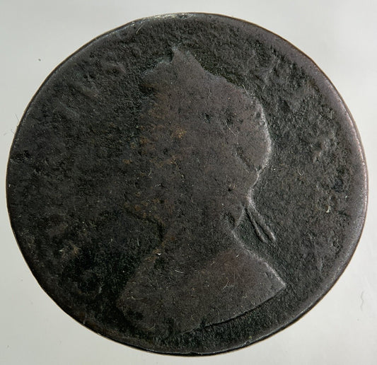 1733 George II 2nd Farthing Coin | Collectable Grade