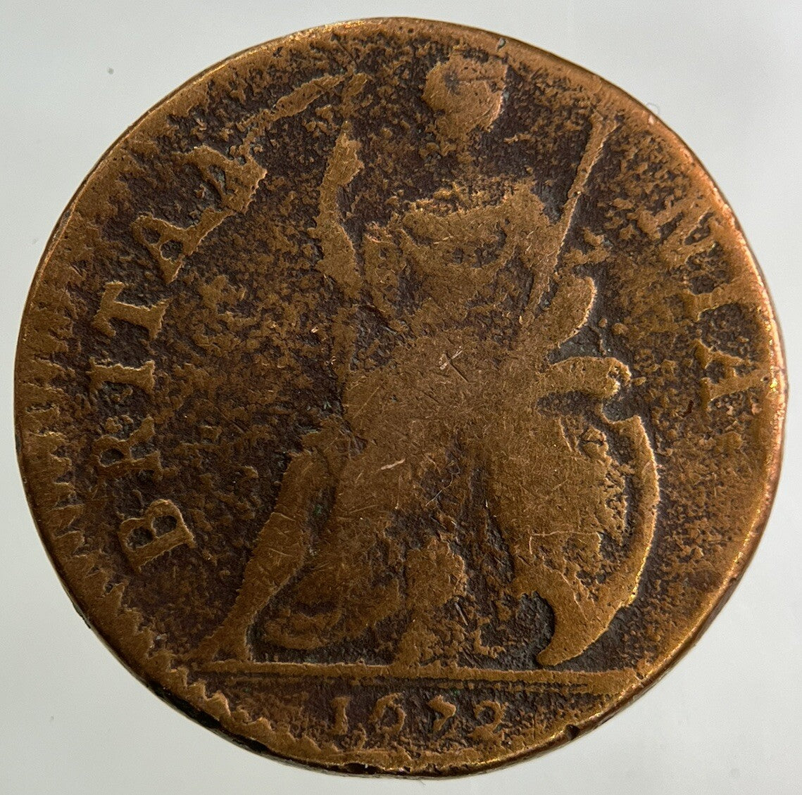 1672 Charles II 2nd Farthing Coin | Fine Collectable Grade