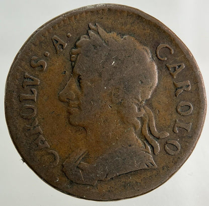 1675 Charles II 2nd Farthing Coin | Fine Collectable Grade